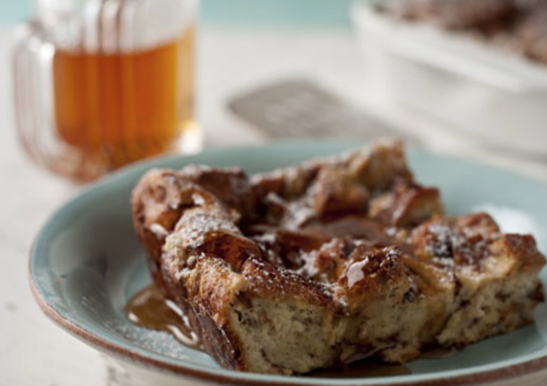 Christmas Cinnamon Apple Raisin French Toast Casserole MyThirtySpot