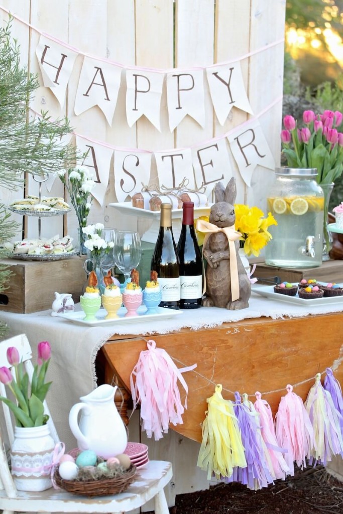 Easter Brunch Table