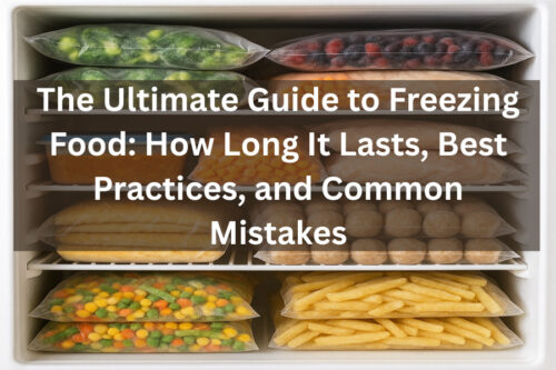 The Ultimate Guide to Freezing Food: How Long It Lasts, Best Practices, and Common Mistakes