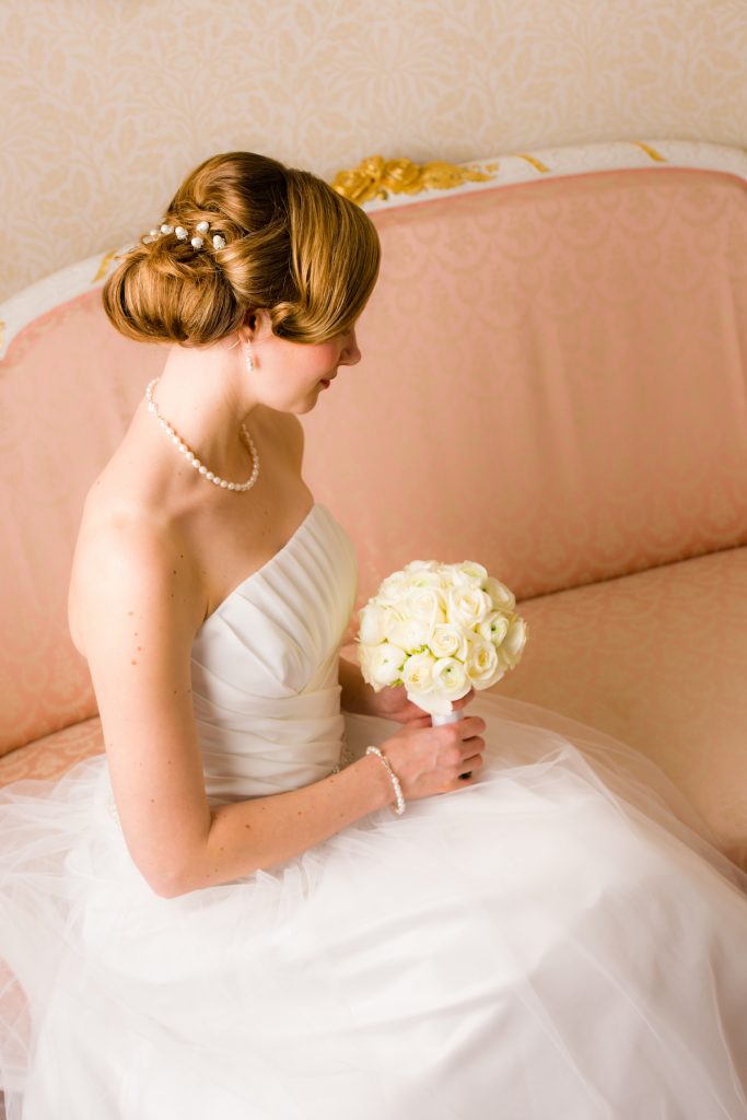 bridal hair style shutterstock 2