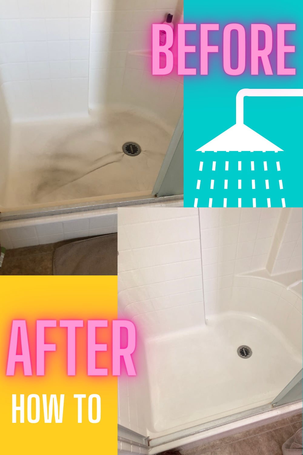 Say Goodbye to Stubborn Stains A Magical Shower Floor Cleaning