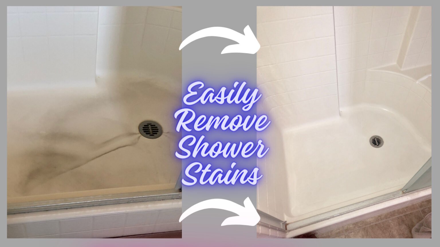 Say Goodbye to Stubborn Stains A Magical Shower Floor Cleaning
